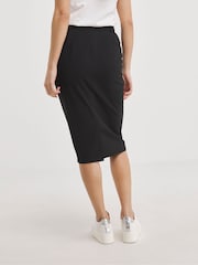 JD Williams Black Magisculpt Midi Pencil Skirt - Image 3 of 4