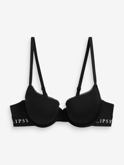 Pink und Schwarz - Lipsy Leicht wattierte Balconette-BHs, 2er-Pack - Bild 2 von 3