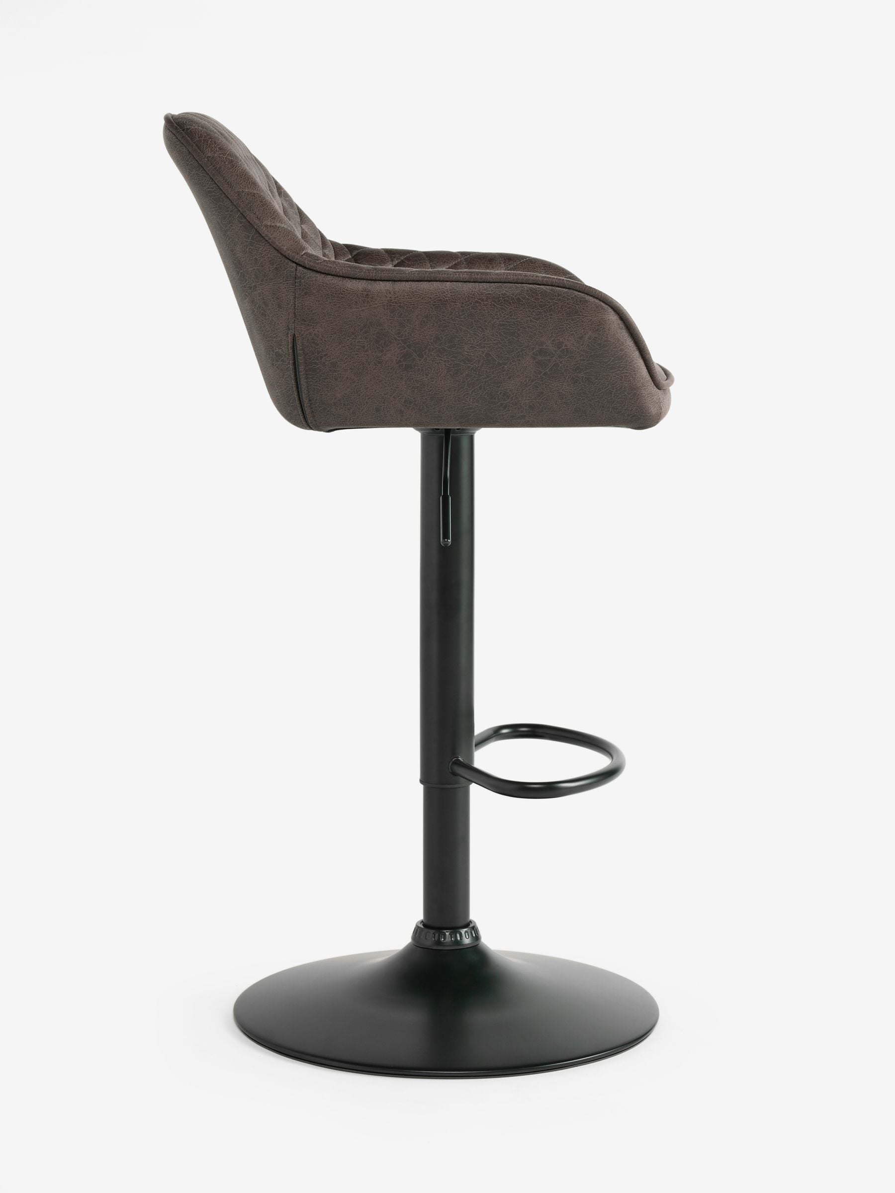 Buy Monza Faux Leather Peppercorn Brown Hamilton Quilted Kitchen