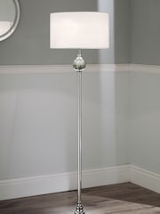 Village At Home Silver Layla Floor Lamp - Image 1 of 2