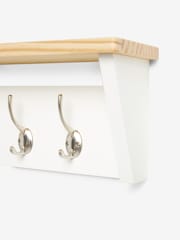 Chalk White Malvern Coat Hooks - Image 2 of 4