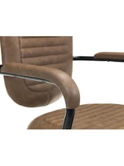 Julian Bowen Brown Gehry Chair - Image 4 of 8