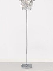 Village At Home Clear Victoria Floor Lamp - Image 1 of 1