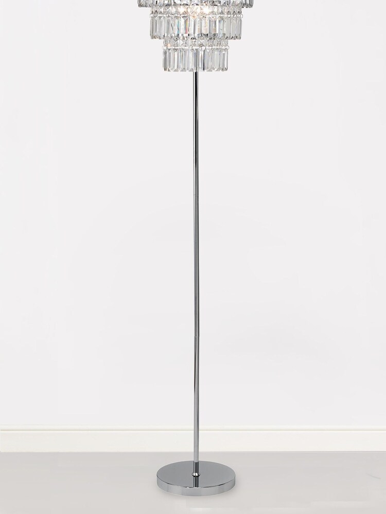 Village At Home Clear Victoria Floor Lamp - Image 1 of 1