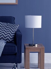 Village At Home Silver Islington Table Lamp - Image 1 of 2