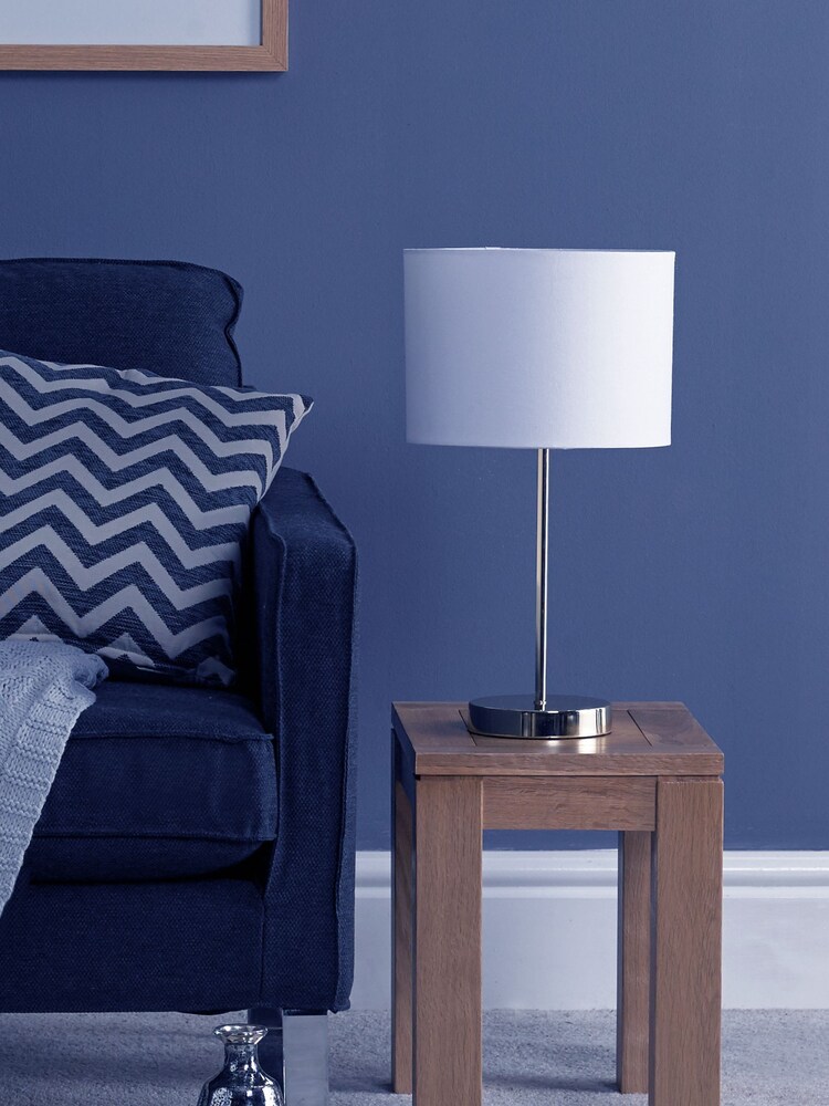 Village At Home Silver Islington Table Lamp - Image 1 of 2