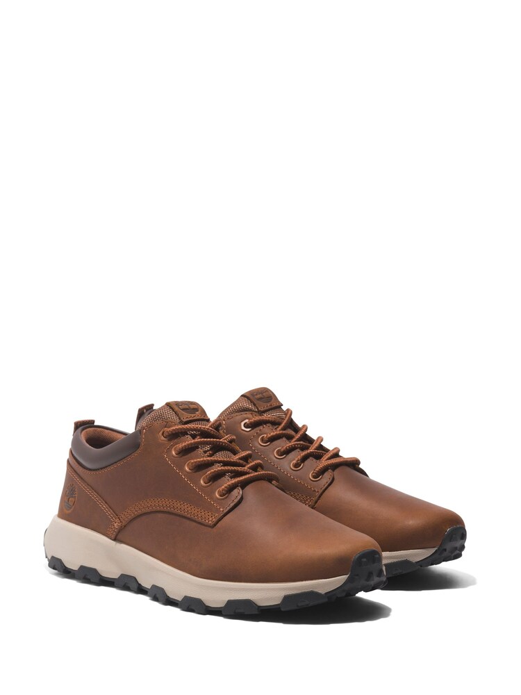 Timberland Winsor Park Ox Brown Trainers - Image 2 of 5