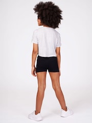 Pineapple Black Tape Band Girls Jersey Hotpant Shorts - Image 2 of 5