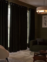 Cortinas de ilhós de chenille Soft Touch - Imagem 2 de 5