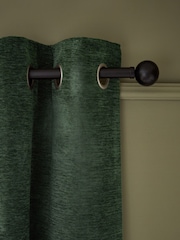 Cortinas de ilhós de chenille Soft Touch - Imagem 4 de 5