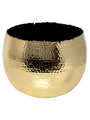 Ivyline Gold Garden Small Gold Hammered Bowl - Image 2 of 4