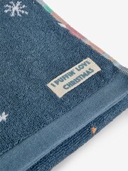 Blue Puffin Christmas 100% Cotton Towels - Image 6 of 6
