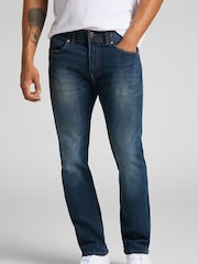 Lee Mid Blue Denim Slim Fit MVP Jeans - Image 1 of 6