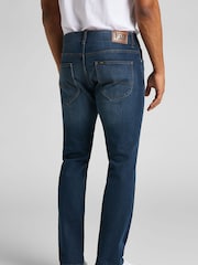 Lee Mid Blue Denim Slim Fit MVP Jeans - Image 2 of 6