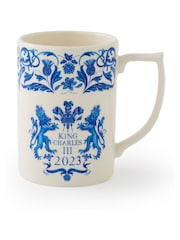 Spode Blue King's Coronation Mug - Image 3 of 4