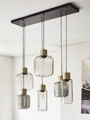 Grey Jensen 6 Light Pendant Ceiling Light - Image 6 of 6