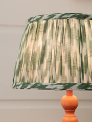 Green Sanderson Pleated Table Lamp - Image 3 of 4