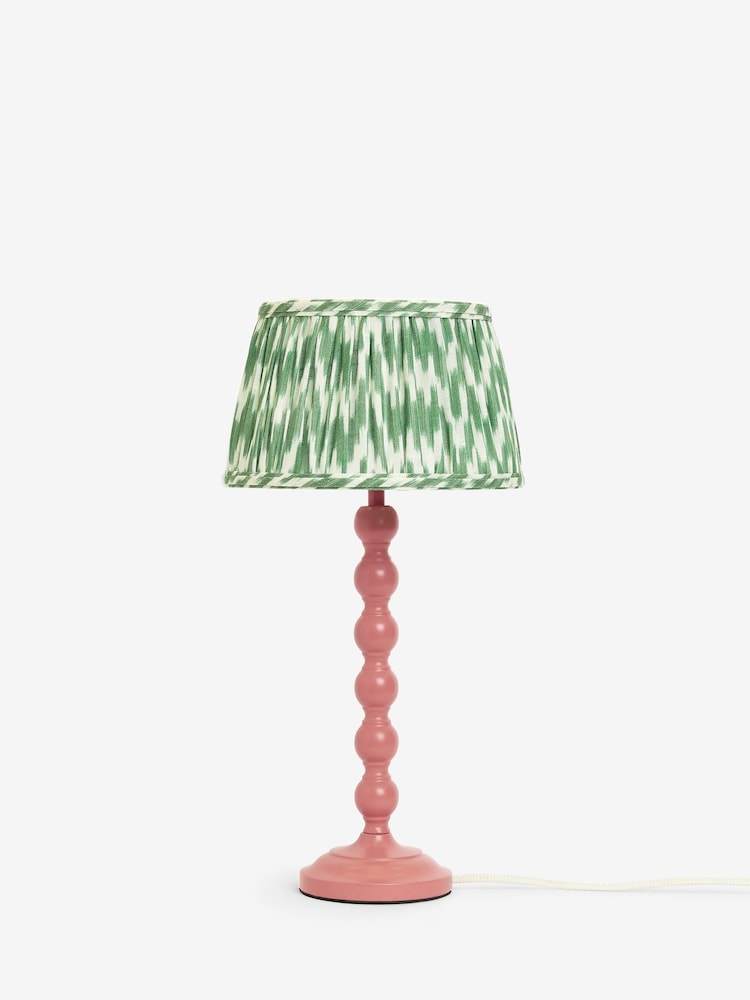Green Sanderson Pleated Table Lamp - Image 4 of 4