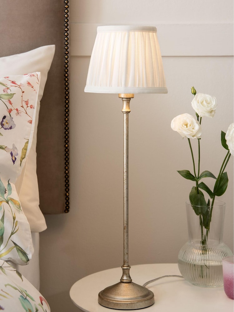 Brass Annecy Candlestick Table Lamp - Image 1 of 7 Brass Annecy Candlestick Table Lamp - Image 1 of 7