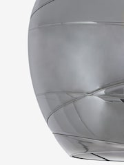 Smoke Grey Drizzle Flush Ceiling Light - Image 7 of 7
