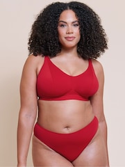 Curvy Kate Red Zen Non-Wired Bralette - Image 3 of 5