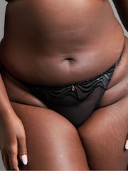 Curvy Kate Black Intoxicated Tanga Briefs - Image 2 of 3