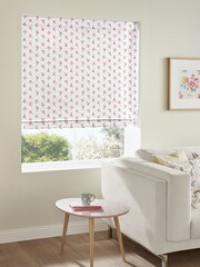 Cath Kidston Pink Provence Rose Made To Measure Roman 100% Cotton Blind - Image 3 of 4