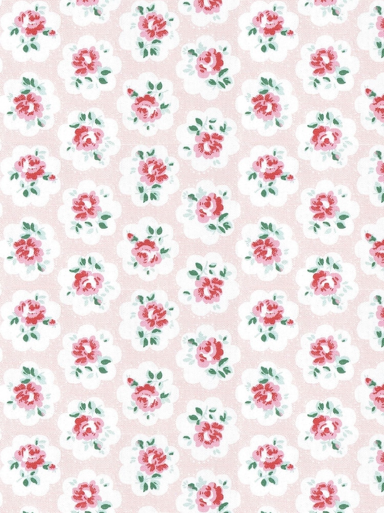 Cath Kidston Pink Provence Rose Made To Measure Roman 100% Cotton Blind - Image 4 of 4