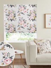 Cath Kidston Cream Vintage Bunch Made To Measure Roman 100% Cotton Blind - Image 1 of 4