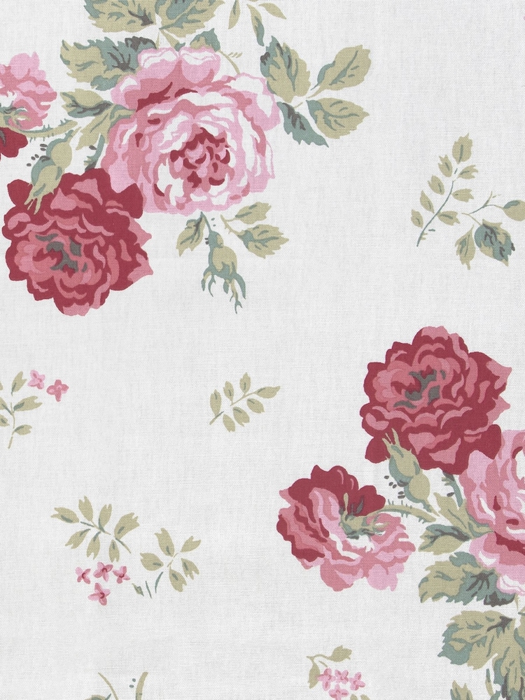 Cath Kidston Pink Antique Rose Made To Measure 100% Cotton Curtains - Image 7 of 7