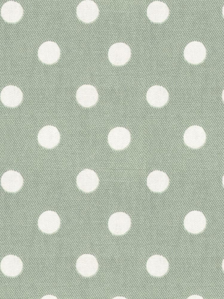 Cath Kidston Green Button Spot Made To Measure 100% Cotton Curtains - Image 6 of 6