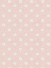 Cath Kidston Pink Button Spot Made To Measure 100% Cotton Curtains - Image 6 of 6