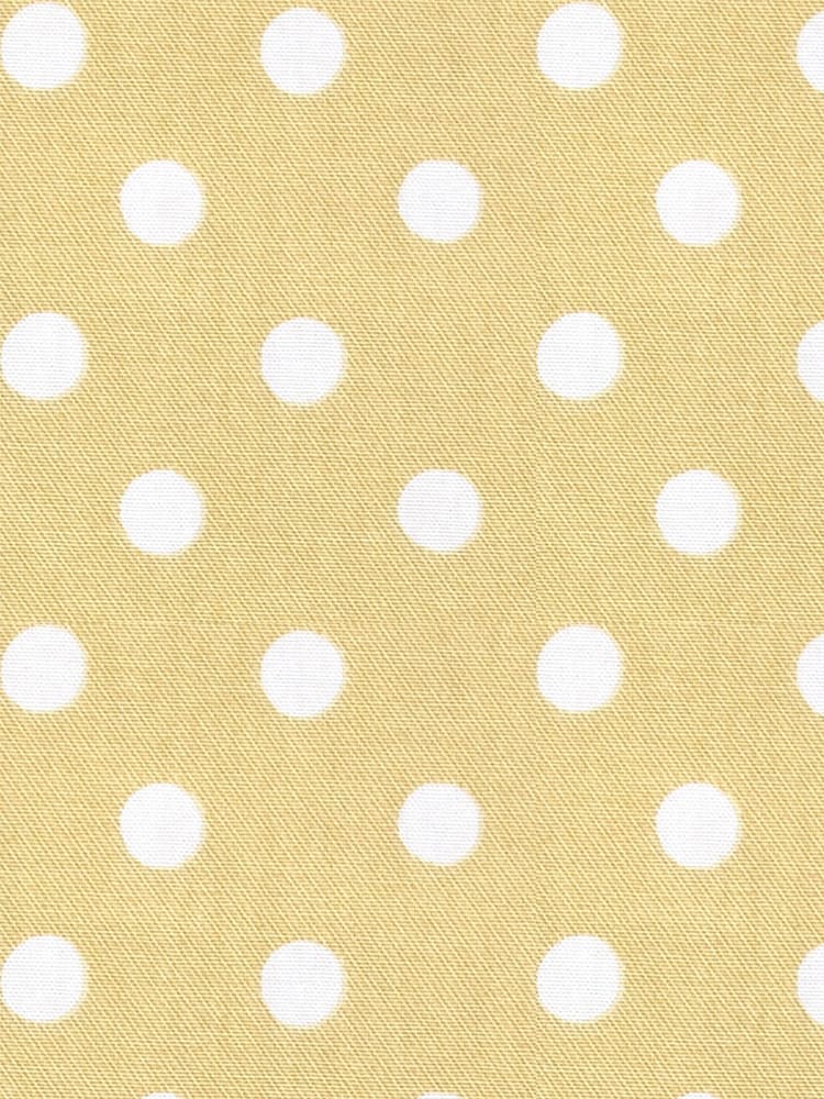 Cath Kidston Yellow Button Spot Made To Measure 100% Cotton Curtains - Image 6 of 6
