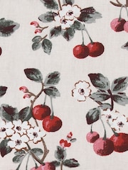 Cath Kidston Pink Cherry Sprig Made To Measure 100% Cotton Curtains - Image 4 of 6