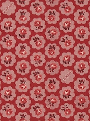 Cath Kidston Red Freston Rose Made To Measure Curtains - Image 6 of 6