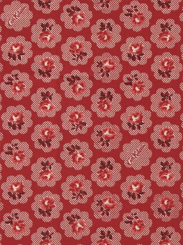 Cath Kidston Red Freston Rose Made To Measure Curtains - Image 6 of 6