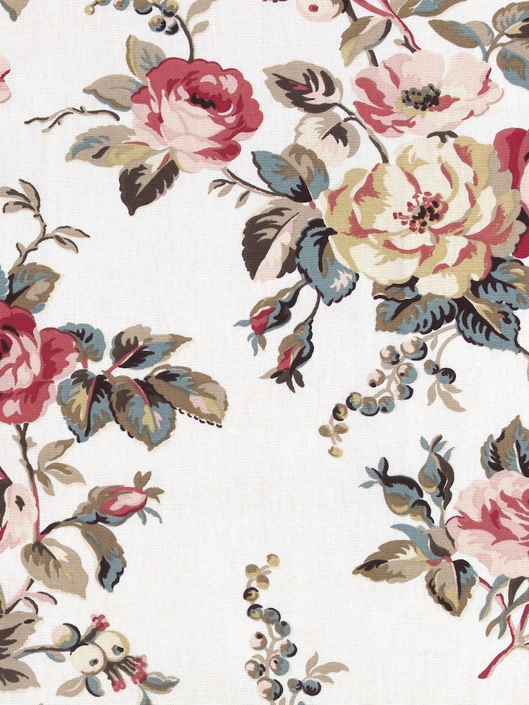 Cath Kidston Cream Garden Rose Made To Measure 100% Cotton Curtains - Image 6 of 6