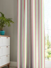 Cath Kidston Cream Mid Stripe Candy Made To Measure 100% Cotton Curtains - Image 5 of 6