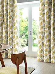 Cath Kidston Yellow Mimosa Flower Made To Measure Curtains - Image 2 of 6