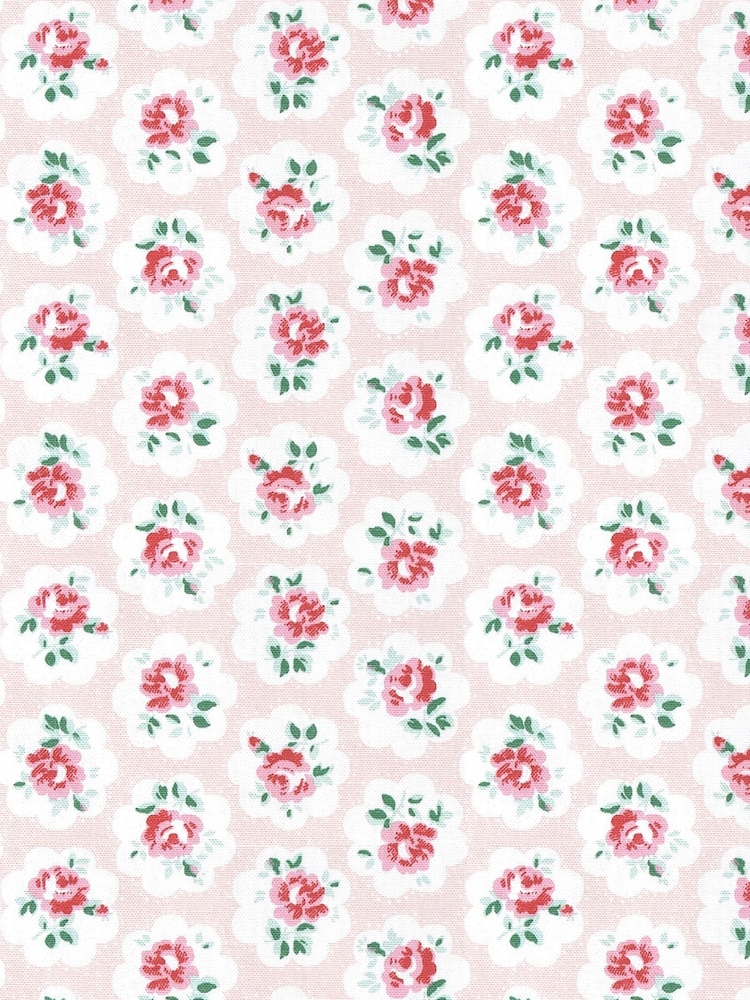Cath Kidston Pink Provence Rose Made To Measure 100% Cotton Curtains - Image 6 of 6