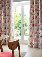 Cath Kidston Red Rose Bloom Made To Measure 100% Cotton Curtains - Image 2 of 6