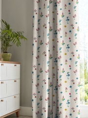 Cath Kidston Cream Sprig Twilight Made To Measure 100% Cotton Curtains - Image 5 of 6