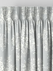 Cath Kidston Grey Washed Rose Made To Measure 100% Cotton Curtains - Image 5 of 9