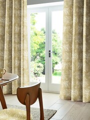 Cath Kidston Yellow Washed Rose Made To Measure 100% Cotton Curtains - Image 2 of 6