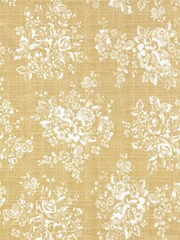 Cath Kidston Yellow Washed Rose Made To Measure 100% Cotton Curtains - Image 6 of 6