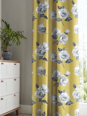 Cath Kidston Yellow Wild Poppies Made To Measure 100% Cotton Curtains - Image 5 of 6