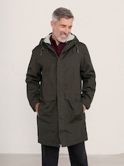 Seasalt Cornwall Green 100% Cotton Tidesman Coat - Image 1 of 6