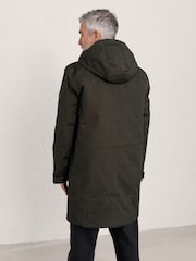 Seasalt Cornwall Green 100% Cotton Tidesman Coat - Image 2 of 6