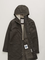 Seasalt Cornwall Green 100% Cotton Tidesman Coat - Image 4 of 6