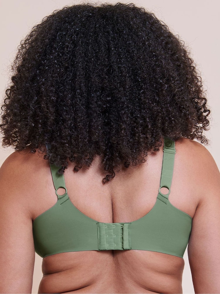 Curvy Kate Green Smoothie Lace Moulded Balcony Bra - Image 2 of 4
